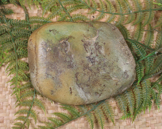 Freeform Pounamu Sculpture - Kokopu  Pounamu - NZ Greenstone