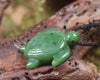 Turtle carved from Hapopo Pounamu - NZ Greenstone