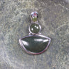 Rimu Pounamu pendant set in Sterling Silver - NZ Greenstone