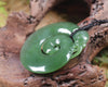 Koropepe carved from Inanga Pounamu - NZ Greenstone