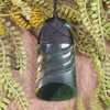NZ Greenstone Toki Pendant Flower Jade Pounamu