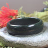 Bangle carved from Kawakawa Pounamu - NZ Greenstone