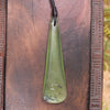 Toki or Adze Pendant carved from Tangiwai Pounamu - NZ Greenstone