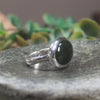Ring with Kawakawa Pounamu