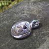 Sterling Silver Pāua Shell Pendant