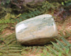 Freeform Pounamu Sculpture - Flower Jade Pounamu - NZ Greenstone