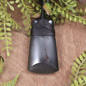 Hematite Toki pendant
