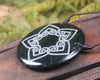 Porowhita or Pi Stone carved from Kawakawa Pounamu - NZ Greenstone