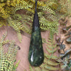 Kawakawa Pounamu Roimata Pendant - NZ Greenstone