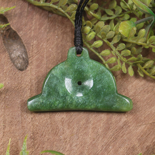 Dog Whistle carved from Kawakawa Pounamu - NZ Greenstone