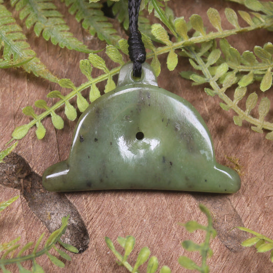 NZ Greenstone Shepards Dog Whistle Hapopo Pounamu