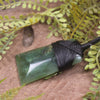 NZ Greenstone Toki Pendant Hapopo Pounamu