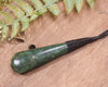 Roimata Teardrop carved from Hapopo Pounamu - NZ Greenstone