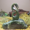 Manaia Sculpture carved from NZ Pounamu