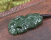 Kawakawa Pounamu Hei Tiki - NZ Greenstone