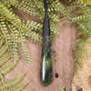 Roimata or Teardop carved from Douglas Creek Pounamu - NZ Greenstone