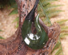 Hei Matau carved from Rimu Pounamu - NZ Greenstone
