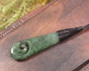 Roimata with Koru Pounamu Pendant - NZ Greenstone