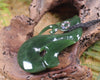 Manaia carved from Kawakawa Pounamu - NZ Greenstone
