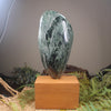 Freeform Pounamu Sculpture - Kawakawa Pounamu - NZ Greenstone
