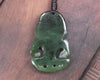Kawakawa Pounamu Hei Tiki - NZ Greenstone