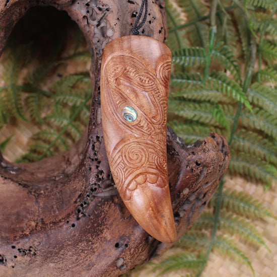 Tooth carved from Wood
