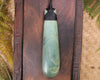 Roimata Teardrop carved from Kokopu Pounamu - NZ Greenstone
