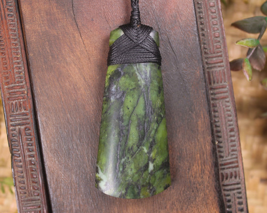 Toki or Adze carved from Douglas Creek - NZ Greenstone