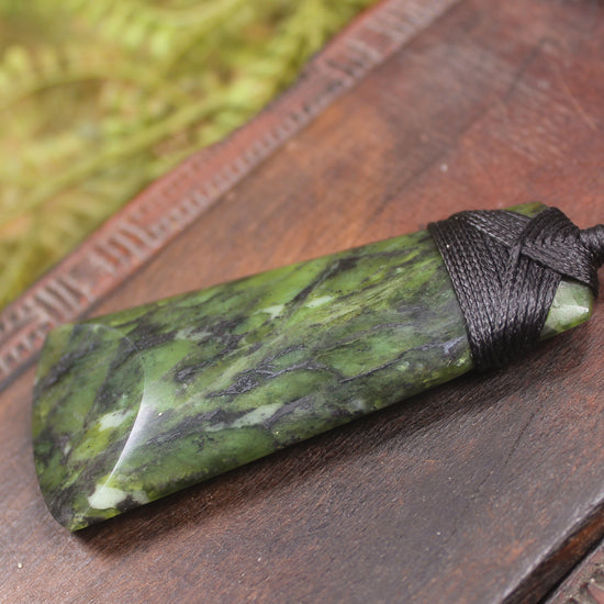 Toki or Adze carved from Douglas Creek - NZ Greenstone
