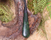 Kawakawa Pounamu Roimata Pendant - NZ Greenstone