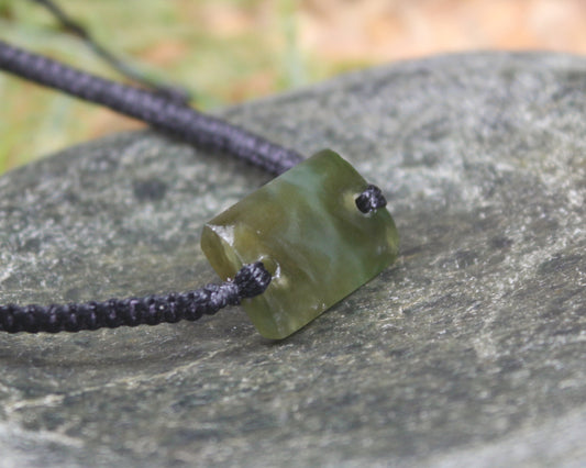 Adjustable Hapopo Pounamu Bracelet - New Zealand Greenstone