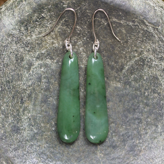 Hapopo Pounamu Earrings