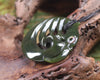 Koropepe carved from Rimu Pounamu - NZ Greenstone
