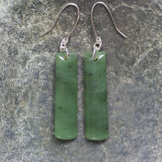 Hapopo Pounamu Earrings