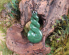 Twist or Pikorua carved from Hapopo Pounamu - NZ Greenstone