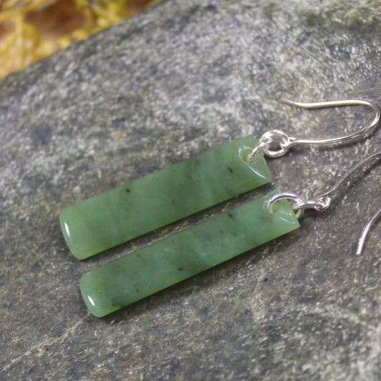 Hapopo Pounamu Earrings