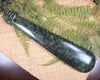 Mere carved from Douglas Creek Pounamu - NZ Greenstone