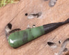 Roimata Teardrop carved from Hapopo Pounamu - NZ Greenstone