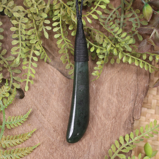 Rimu Pounamu Roimata Pendant - NZ Greenstone