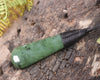 Roimata Teardrop carved from Hapopo Pounamu - NZ Greenstone
