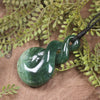 Twist carved from Kawakawa Pounamu - NZ Greenstone