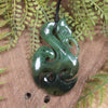 Manaia carved from Hapopo Pounamu - NZ Greenstone