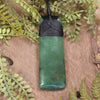 NZ Greenstone Toki Pendant Hapopo Pounamu