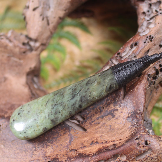 Rimu Pounamu Roimata Pendant - NZ Greenstone
