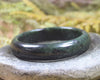 Bangle carved from Rimu Pounamu - NZ Greenstone