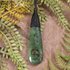 Roimata with Koru Pounamu Pendant - NZ Greenstone