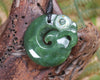 Koropepe carved from Hapopo Pounamu - NZ Greenstone