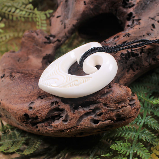 NZ Beef Bone Koru Heart