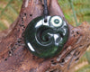 Koropepe carved from Kawakawa Pounamu - NZ Greenstone