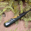 Roimata pendant carved from Flower Jade pounamu - NZ Greenstone